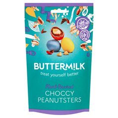 Buttermilk Plant Powered Vegan Chocolate Peanutsters 100g