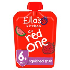 Ella's Kitchen Organic Smoothie Fruits The Red One Single 90g