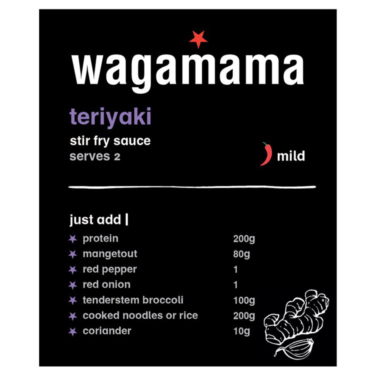 Wagamama Teriyaki Stir Fry Sauce 120g