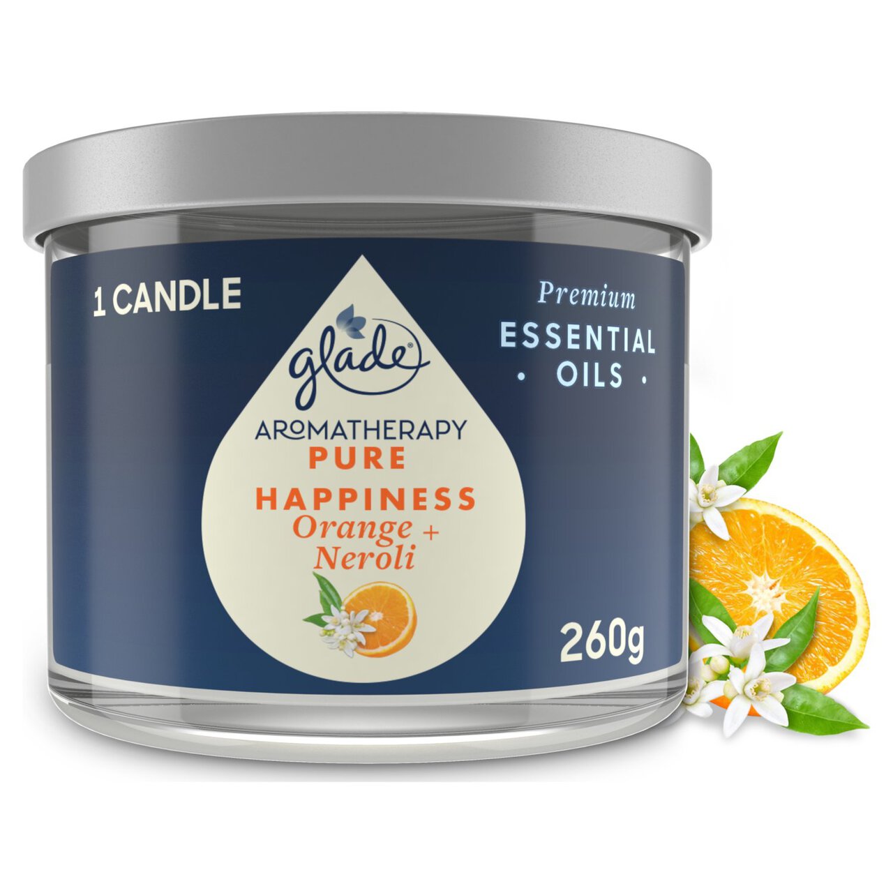 Glade Aromatherapy Candle Pure Happiness 260g