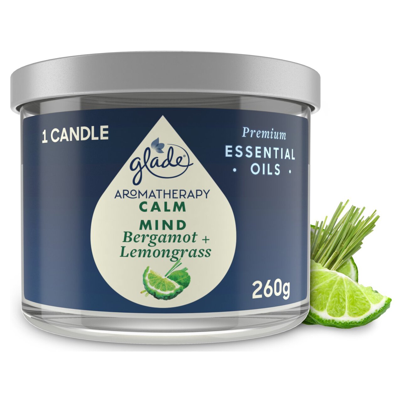 Glade Aromatherapy Candle Calm Mind 260g