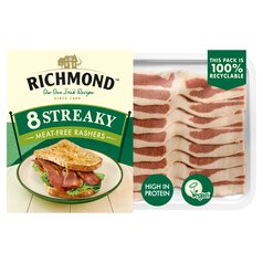 Richmond Vegan Meat Free Bacon 150g