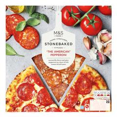 M&S The American Pepperoni Pizza 254g