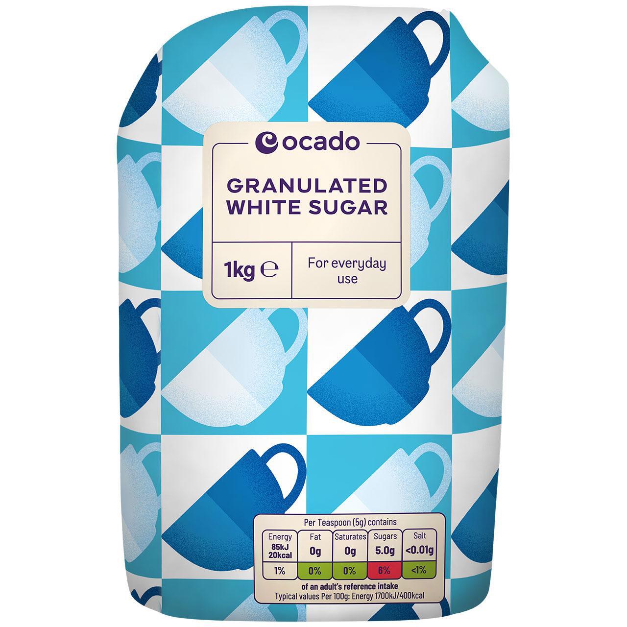 Ocado Granulated White Sugar 1kg