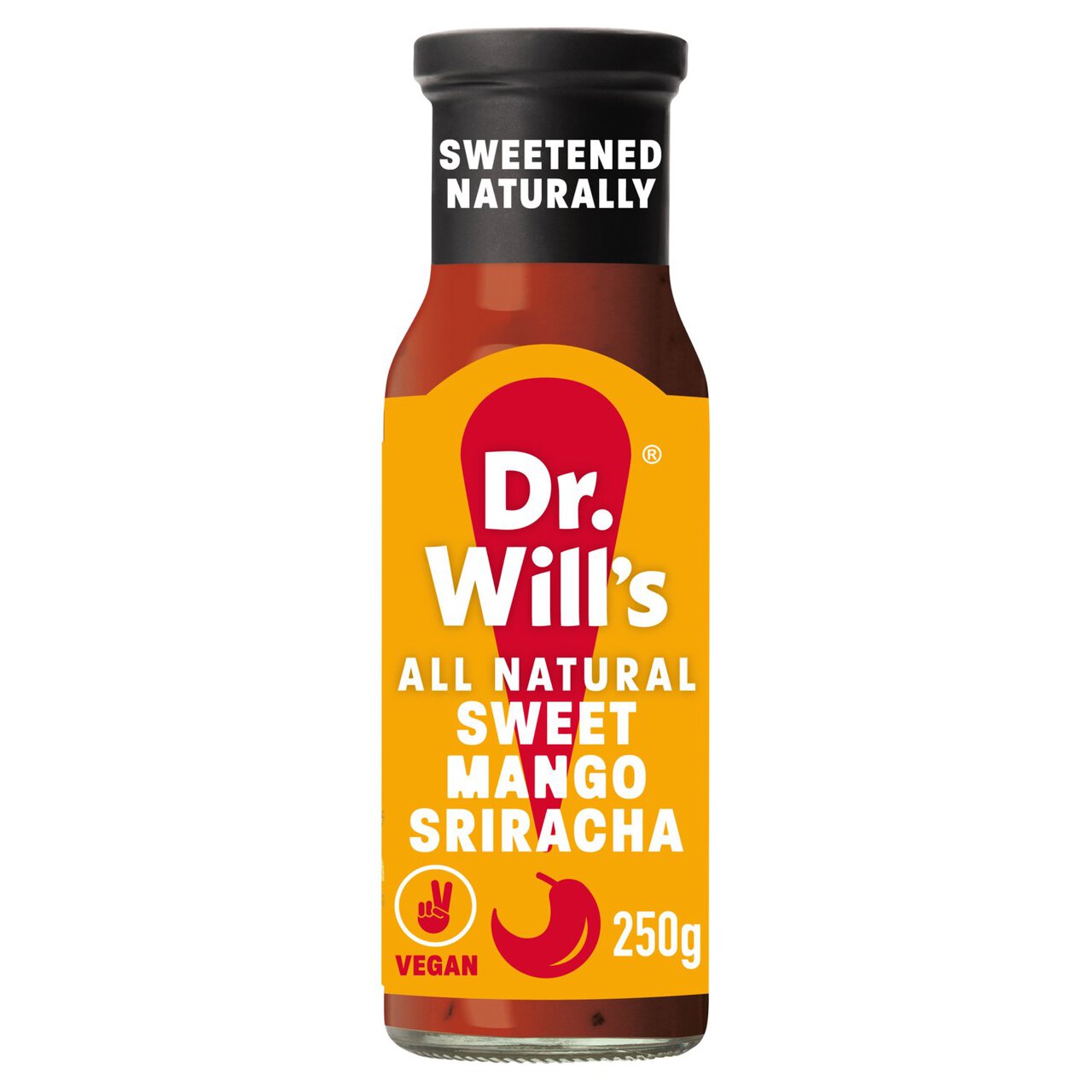 Dr Will's Sweet Mango Sriracha Hot Sauce 250g