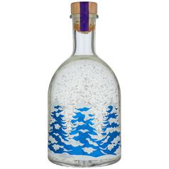 M&S Spiced Sugar Plum Light Up Snow Globe Gin Liqueur 70cl