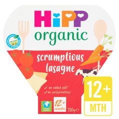 HiPP Organic Scrumptious Lasagne, 12 mths+ 230g