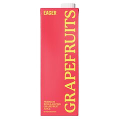 Eager Pink Grapefruit Juice Not From Concentrate 1l