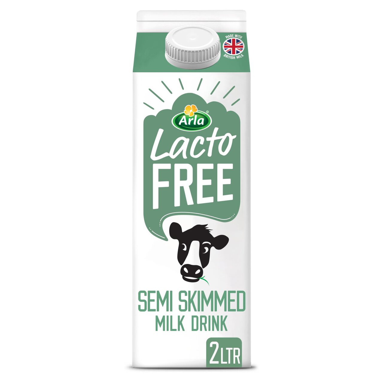 Arla LactoFREE Semi Skimmed Milk Drink 2l