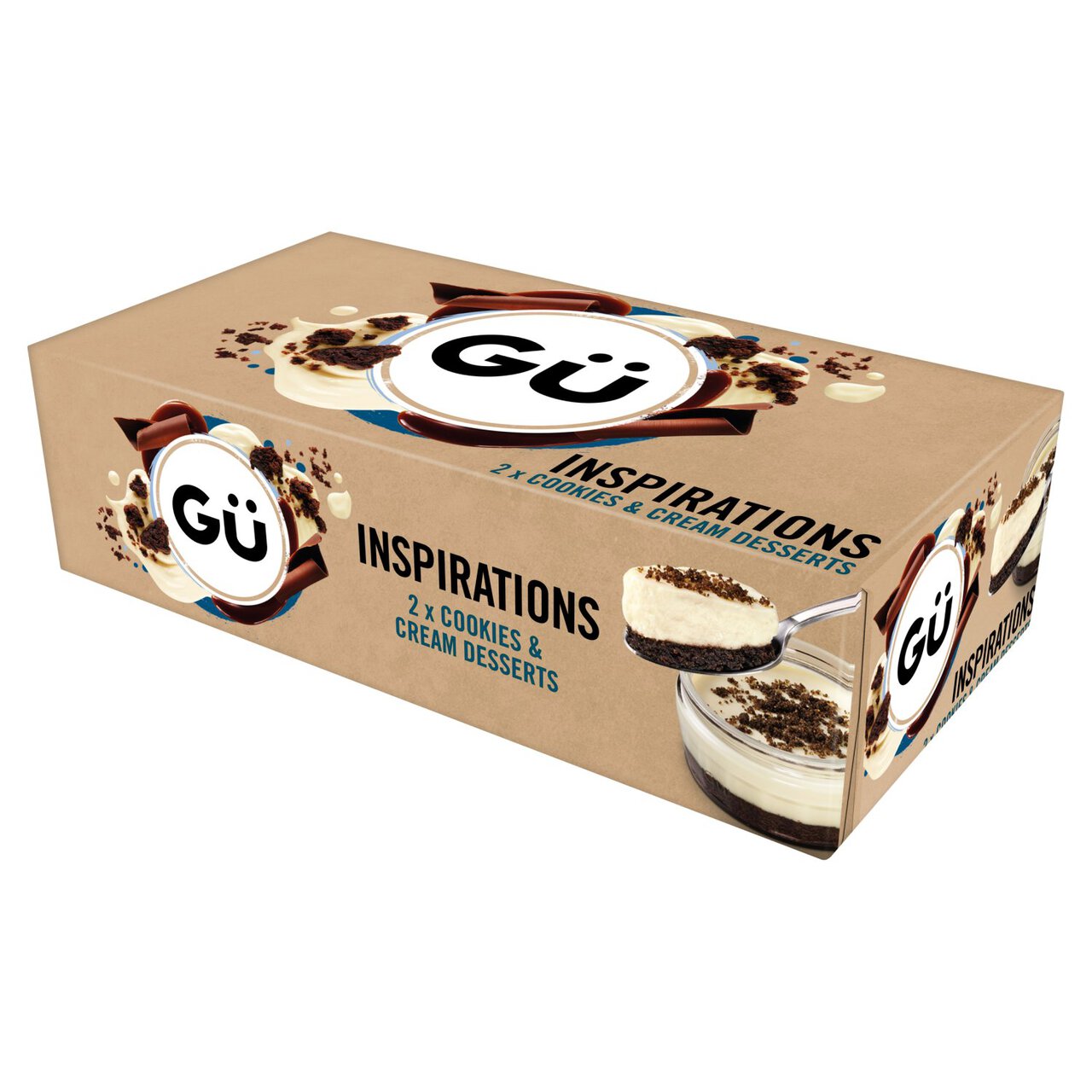 Gu Inspirations Cookies & Cream Desserts 2 x 85g