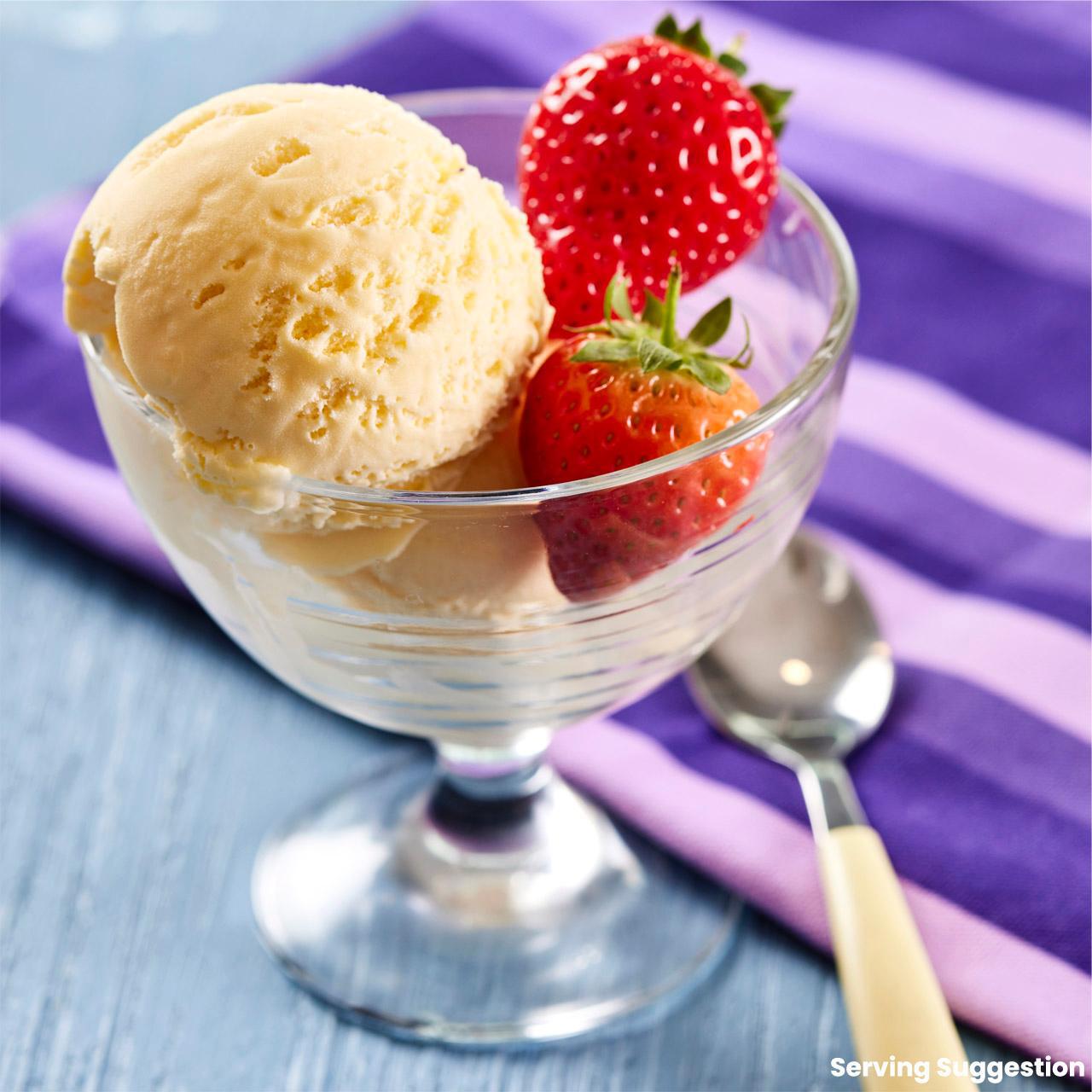 Ocado Vanilla Flavour Soft Scoop Ice Cream 2l