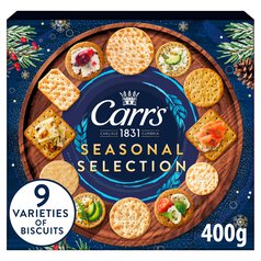 Carr's Crackers Selection 9 Variety Assortment 400g