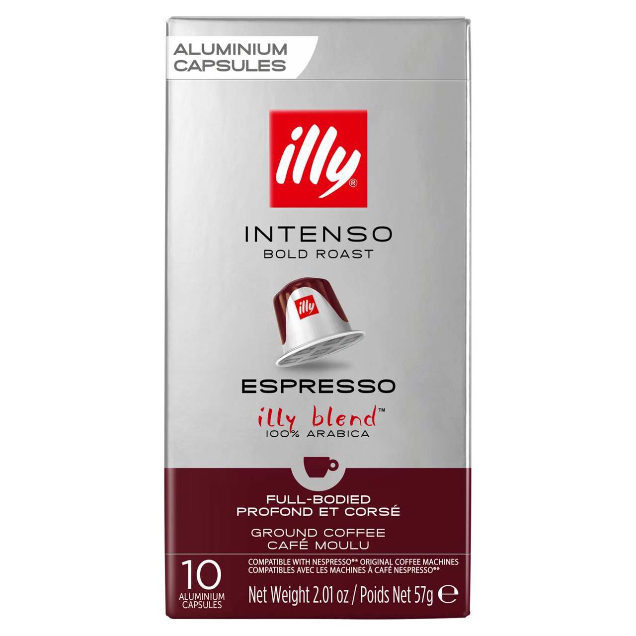 illy Intenso Espresso Capsules (10) 10 per pack