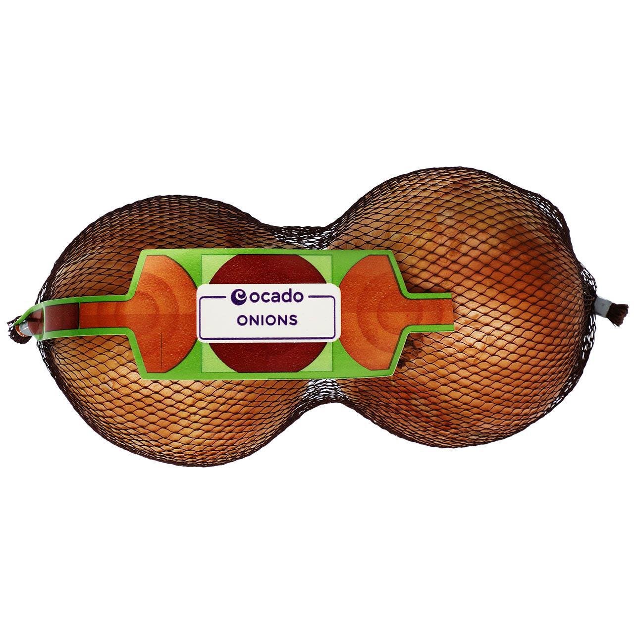Ocado Extra Large Brown Onions 2 per pack