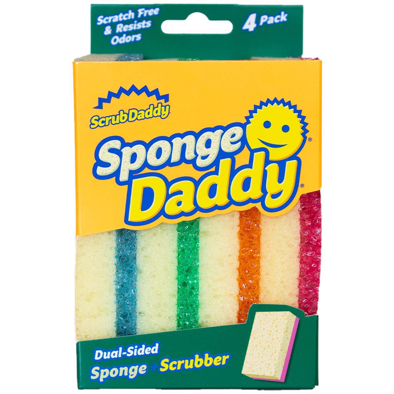 Scrub Daddy Sponge Daddy Colors 4 per pack