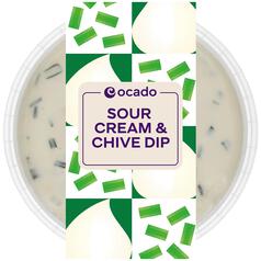 Ocado Sour Cream & Chive Dip 200g
