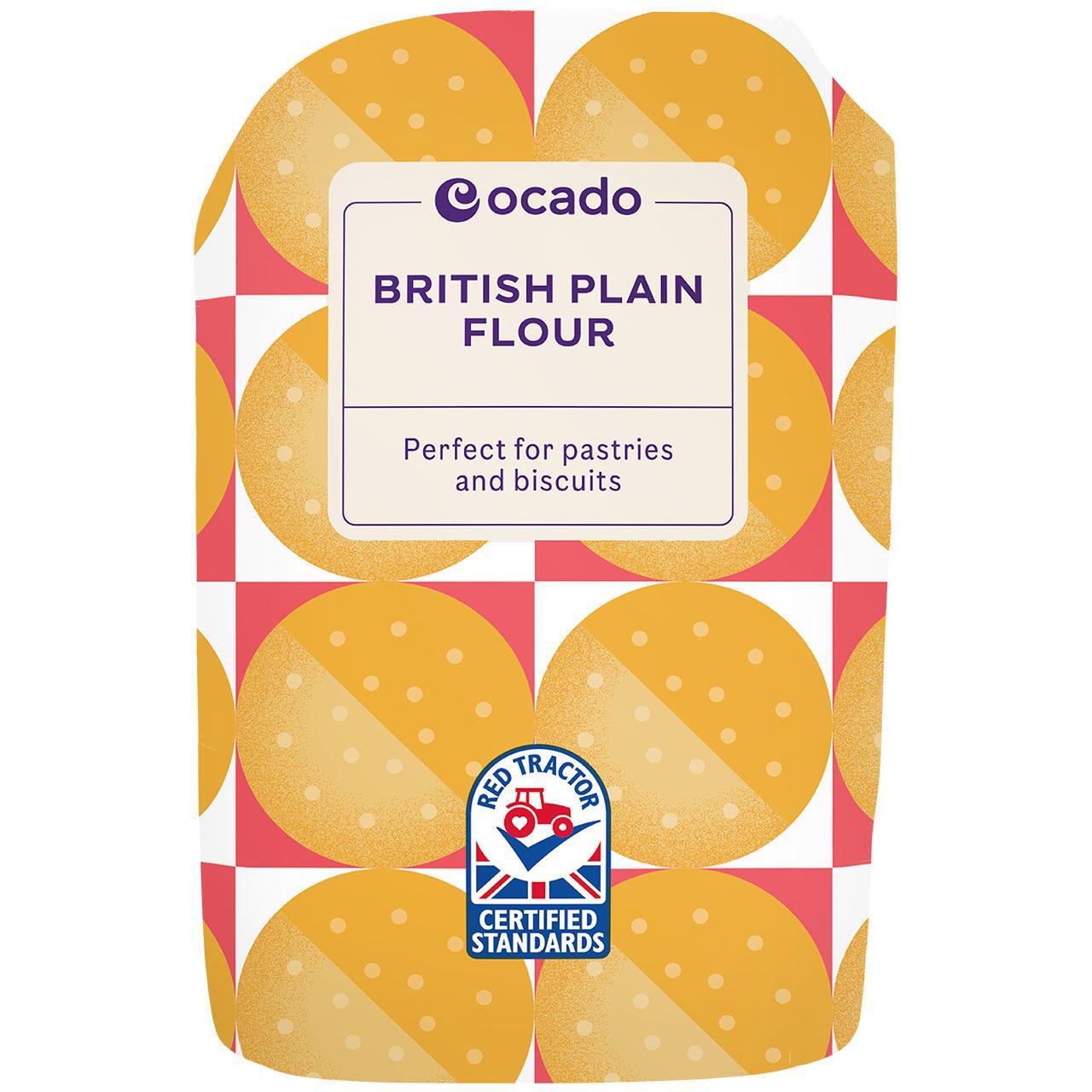 Ocado British Plain Flour 500g