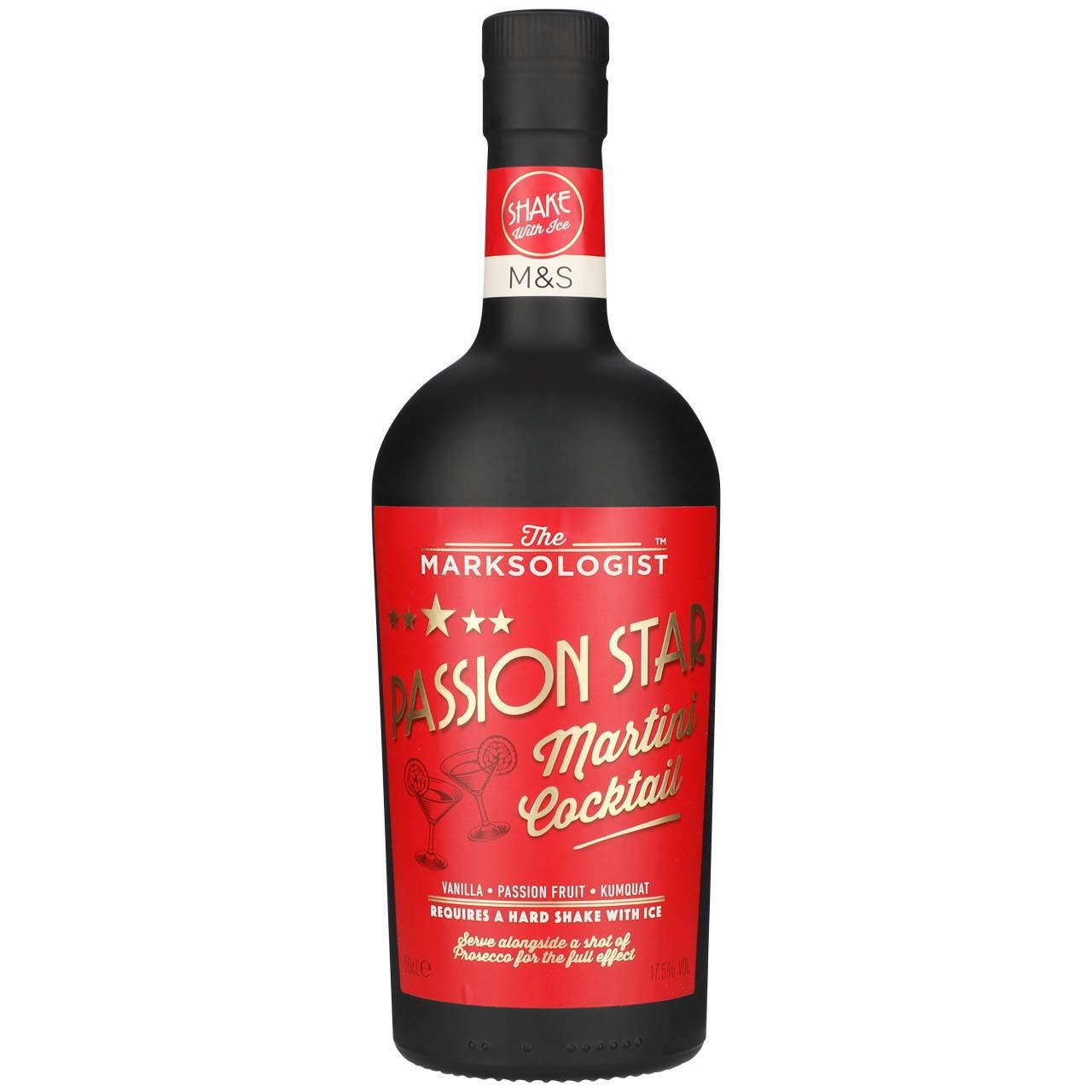 M&S Marksologist Passion Star Martini Cocktail 500ml