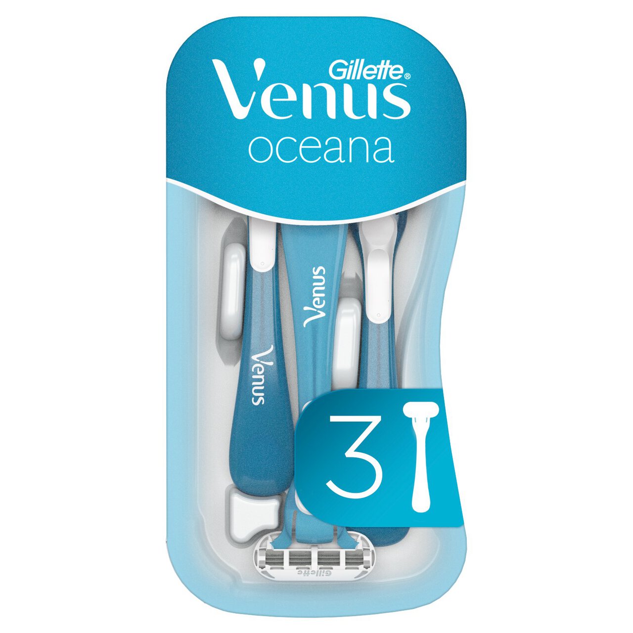 Gillette Venus Oceana Disposable Razors 3 per pack