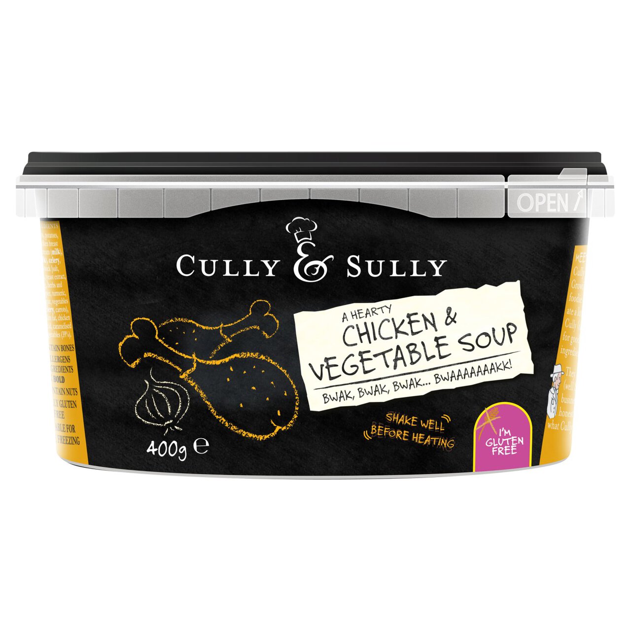 Cully & Sully Chicken & Vegetable Soup 400g
