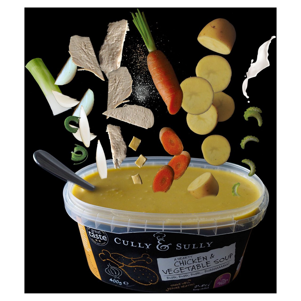 Cully & Sully Chicken & Vegetable Soup 400g
