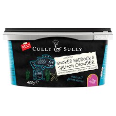 Cully & Sully Smoked Haddock & Salmon Chowder Soup 400g