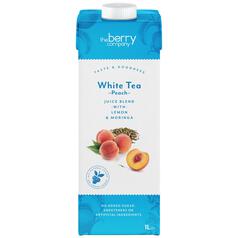 The Berry Co. White Tea, Peach & Moringa Juice 1l
