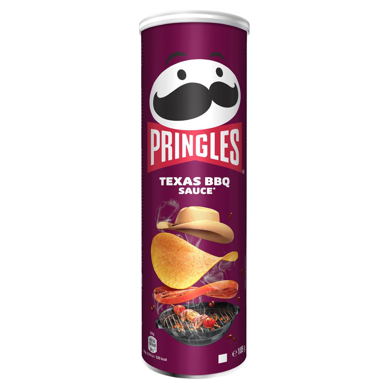 Pringles Texas BBQ Sauce Flavour Sharing Crisps 185g
