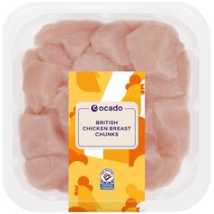 Ocado British Chicken Breast Chunks 450g