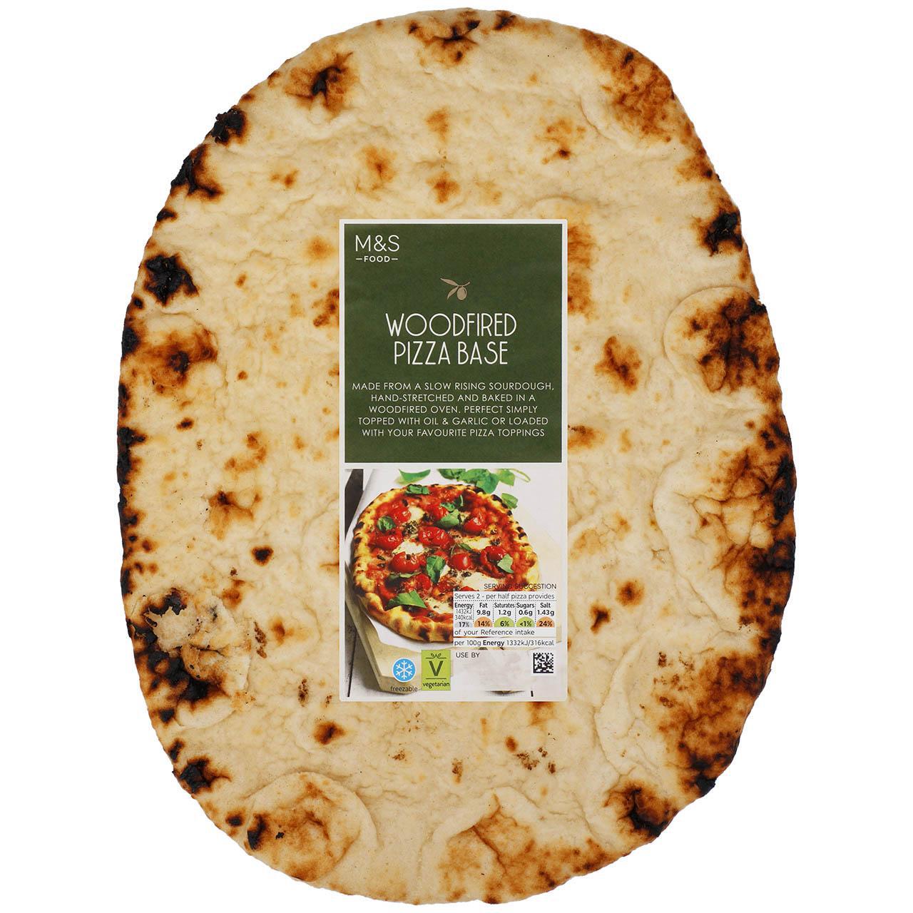 M&S Woodfired Pizza Base 215g