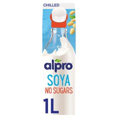 Alpro Soya No Sugars Chilled Drink 1l