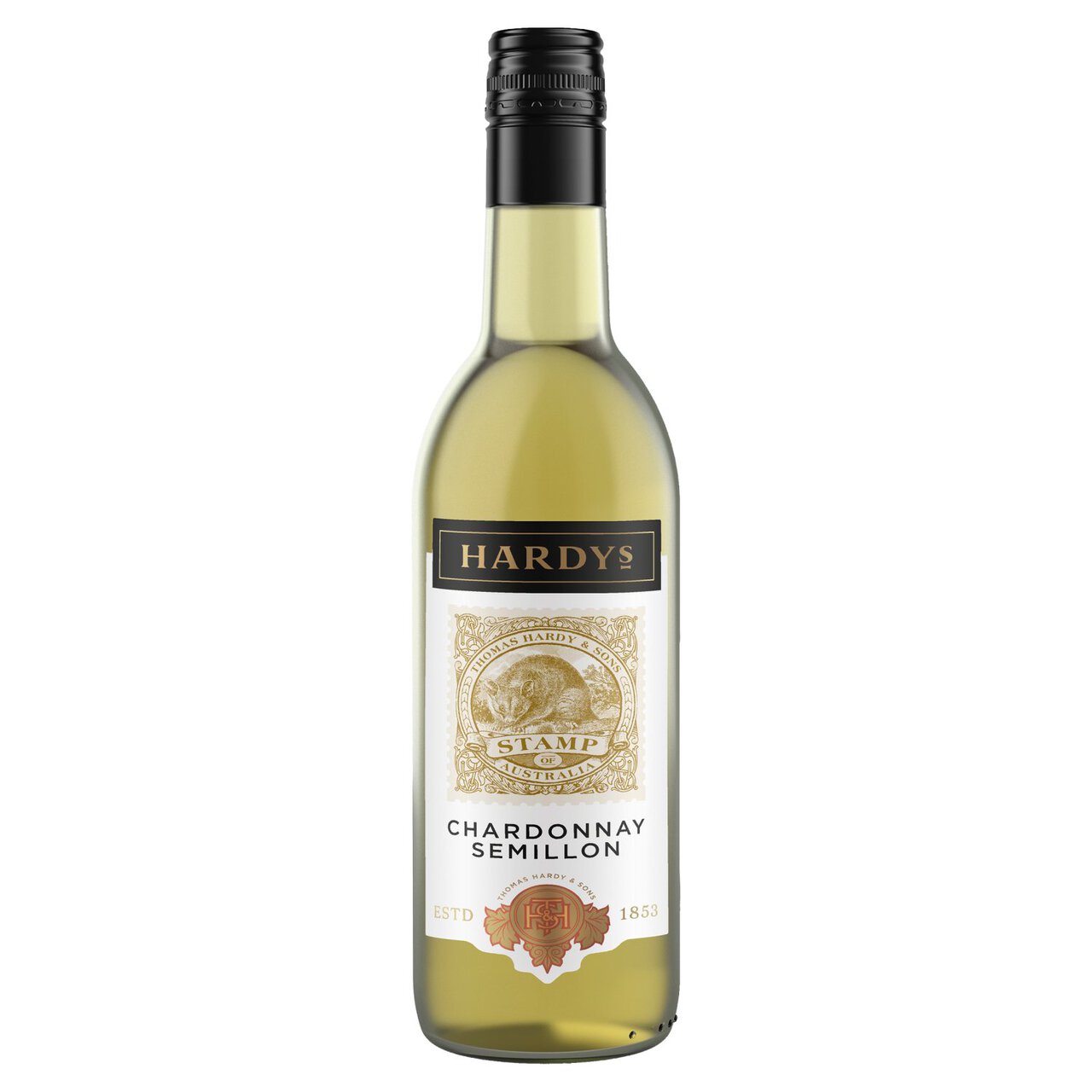 Hardys Stamp Semillon Chardonnay Small Bottle 18.75cl