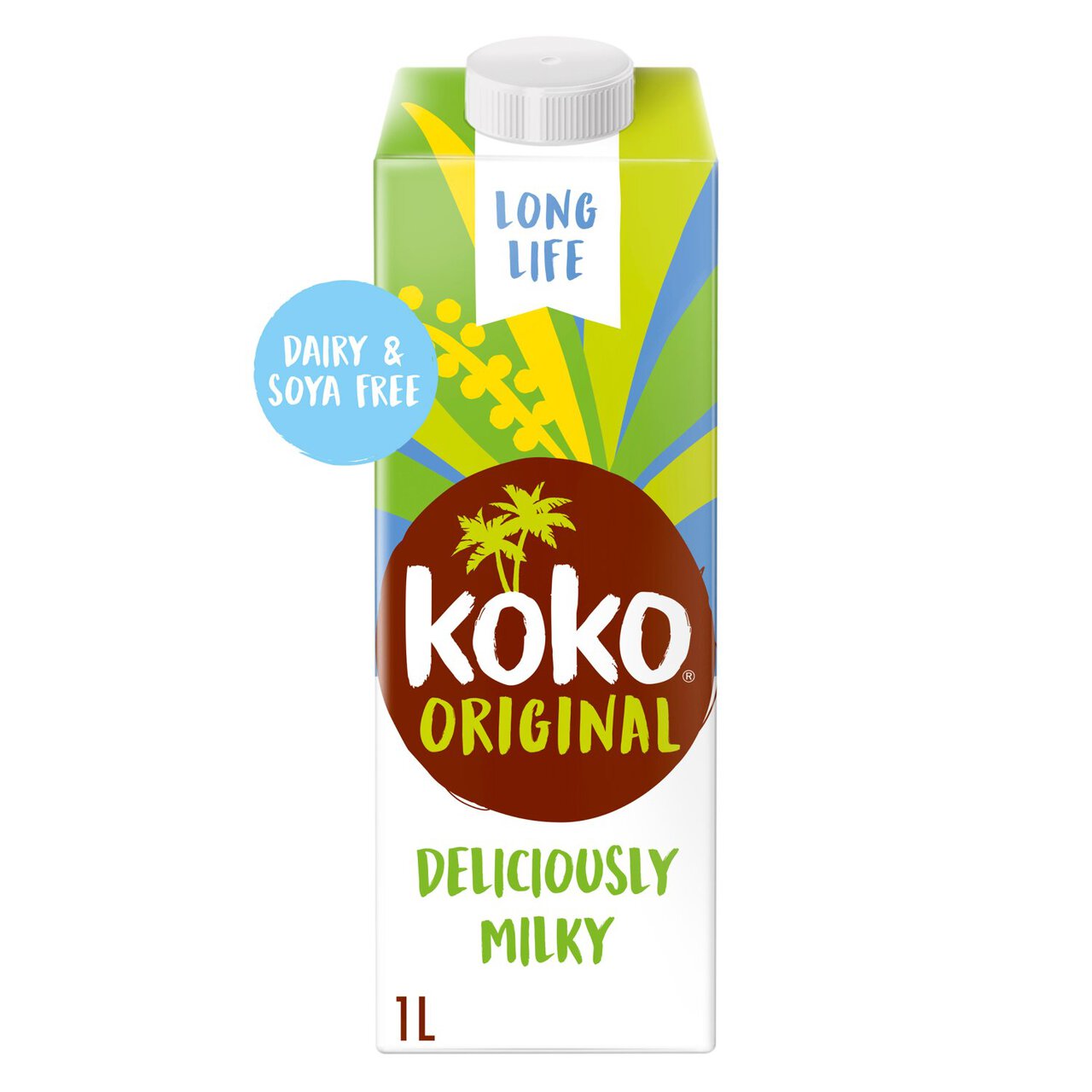 Koko Dairy Free UHT Original & Calcium Drink 1l