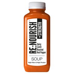 RENOURISH Strength Spicy Lentil & Roasted Red Pepper Soup 500g
