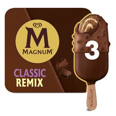 Magnum Remix Chocolate Ice Cream Lollies 3 x 85ml