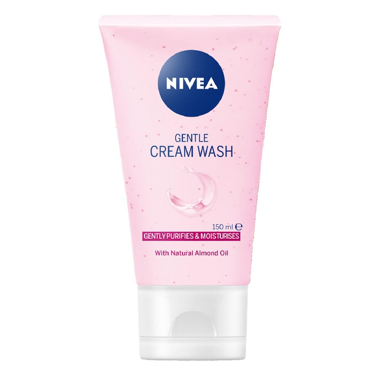 NIVEA Gentle Cream Face Wash for Dry Skin 150ml