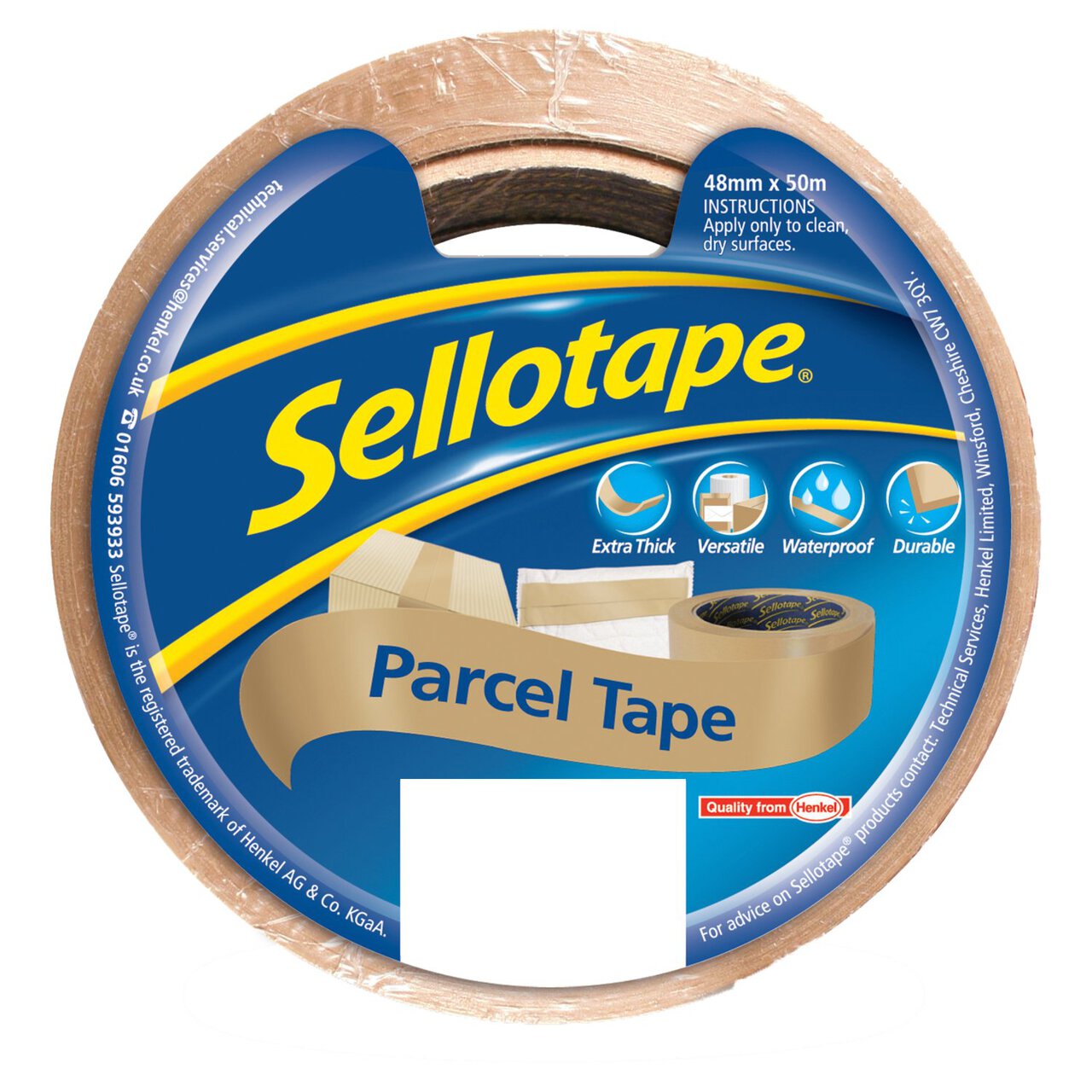 Sellotape Parcel Tape 48mm x 50m 50m