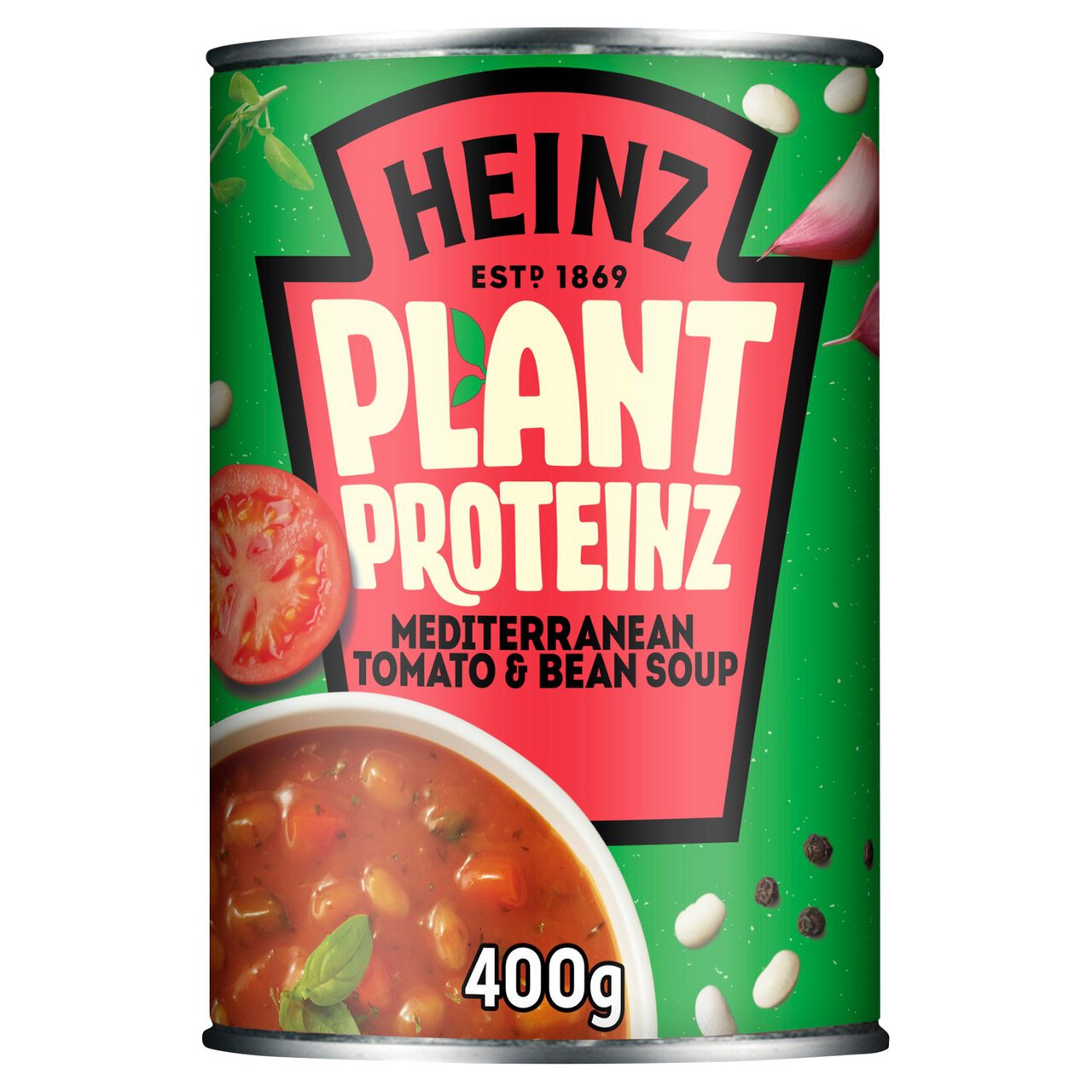 Heinz Plant Proteinz Mediterranean Tomato Soup 400g