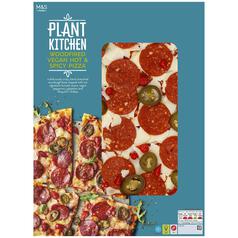 M&S Plant Kitchen Wood Fired Hot & Spicy Pizza 450g