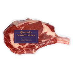 Ocado Cowboy Steak 1kg