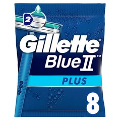 Gillette Blue 2 Plus Men's Disposable Razors 8 per pack