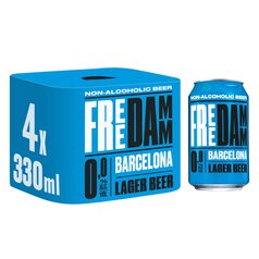 Free Damm Alcohol Free Beer 4 x 330ml