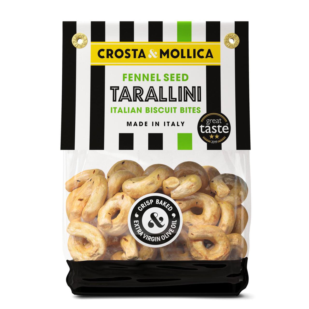 Crosta & Mollica Fennel Seed Tarallini 180g