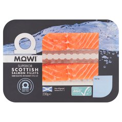 Mowi ASC Scottish Salmon Fillets 230g