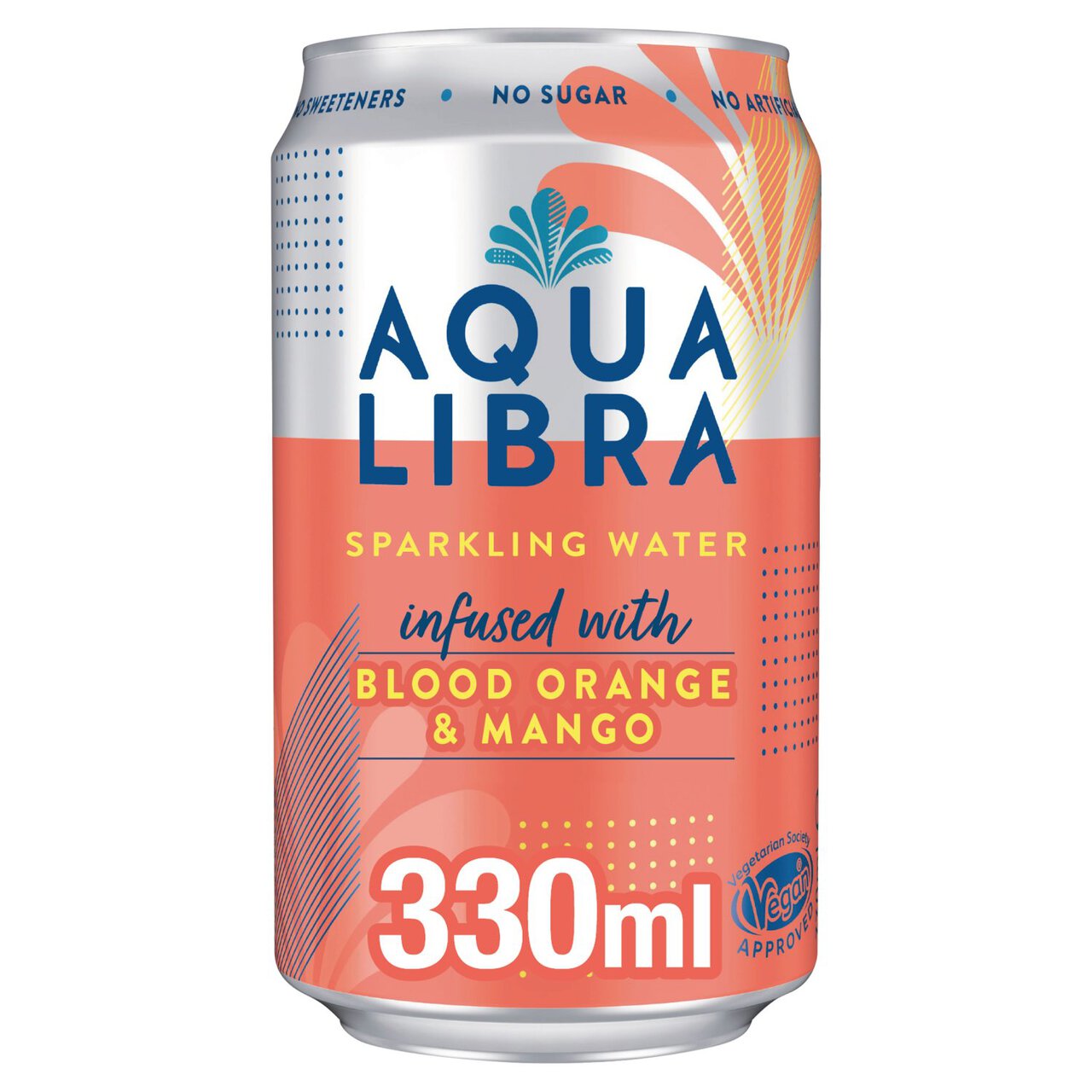 Aqua Libra Blood Orange & Mango Infused Sparkling Water 330ml