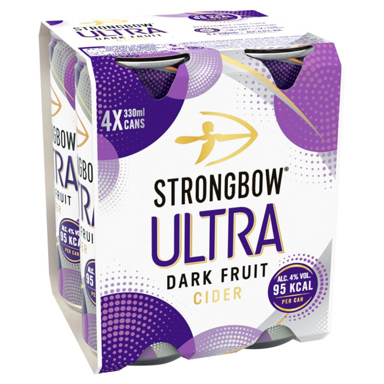 Strongbow Dark Fruit Ultra Cider 4 X 330ml Zoom