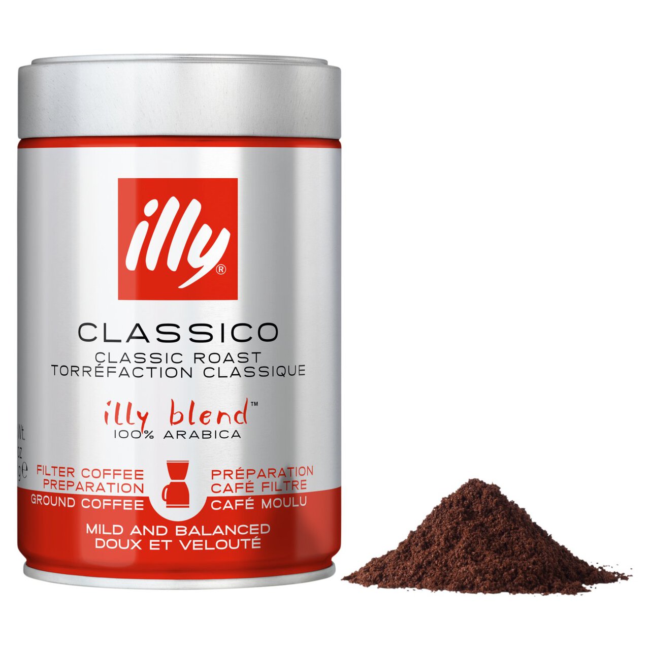 illy Ground Filter Coffee 250g