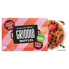 Griddle Choc-Chip Toaster Waffles 200g