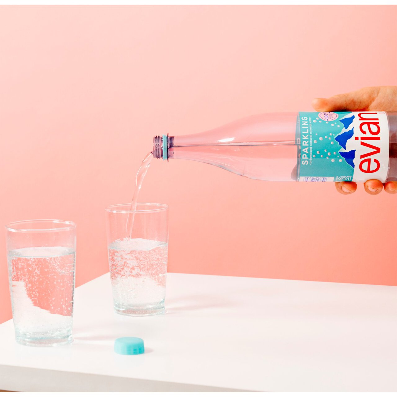 Evian Sparkling Carbonated Water Brings Evian's Club Hydration, The Premier  Destination For Maintaining Your Sparkle While Celebrating In Style - World  Red Eye