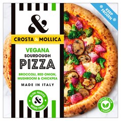 Crosta & Mollica Vegana Sourdough Pizza with Grilled Vegetables 498g